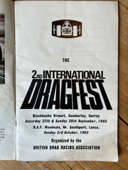 2nd International DRAGFEST Program ( 1965 )