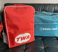 TWA- Flight Bag 1960's