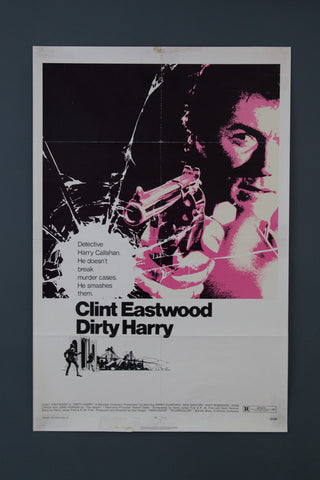 Dirty Harry 1971 Movie poster (original)