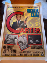 Get Carter -Michael Caine  Italian Quad Poster