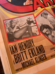 Get Carter -Michael Caine  Italian Quad Poster