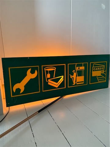 Motorway Service Sign